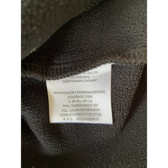 COPY - Roper Full Zip Hoodie Vest Black Camo Small Jacket Pockets Sleeveless Lo… - Picture 5 of 9